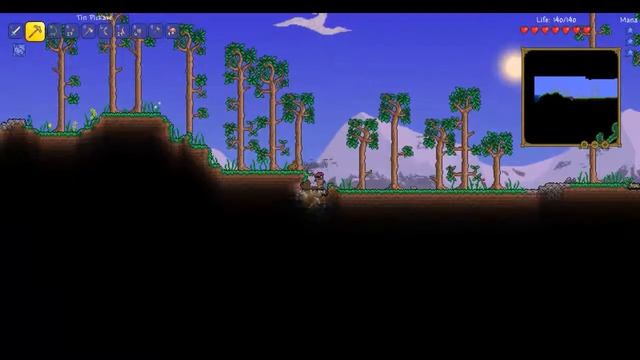 прохождение Terraria 1.2.3.1 с терариал #3 кактусовая броня смотреть онлайн