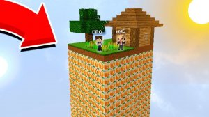 ВЫЖИВАЮ НА ЛАКИ АПЕЛЬСИНОВОМ ЧАНКЕ В МАЙНКРАФТ 100% ТРОЛЛИНГ ЛОВУШКА MINECRAFT ВЫЖИВАНИЕ ЯРИК КЕНТ
