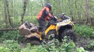 Стелс гепард на штатной лебедке