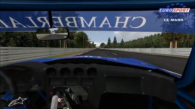 GTR2 - lap in Le Mans '99 смотреть онлайн