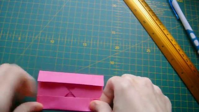 Крышечка Для Квадратной Подарочной Коробочки. Origami box lid