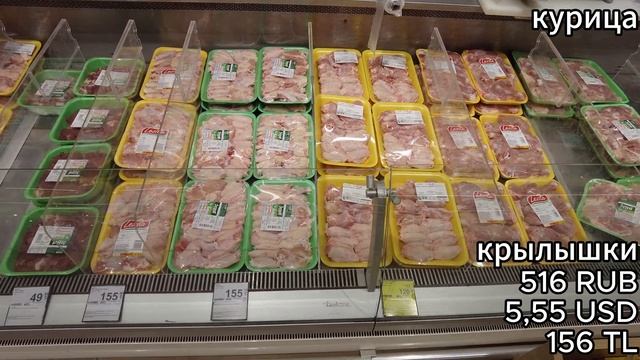 Цены на мясо в Турции: курицу, говядину, баранину, рыбу в 2023 году