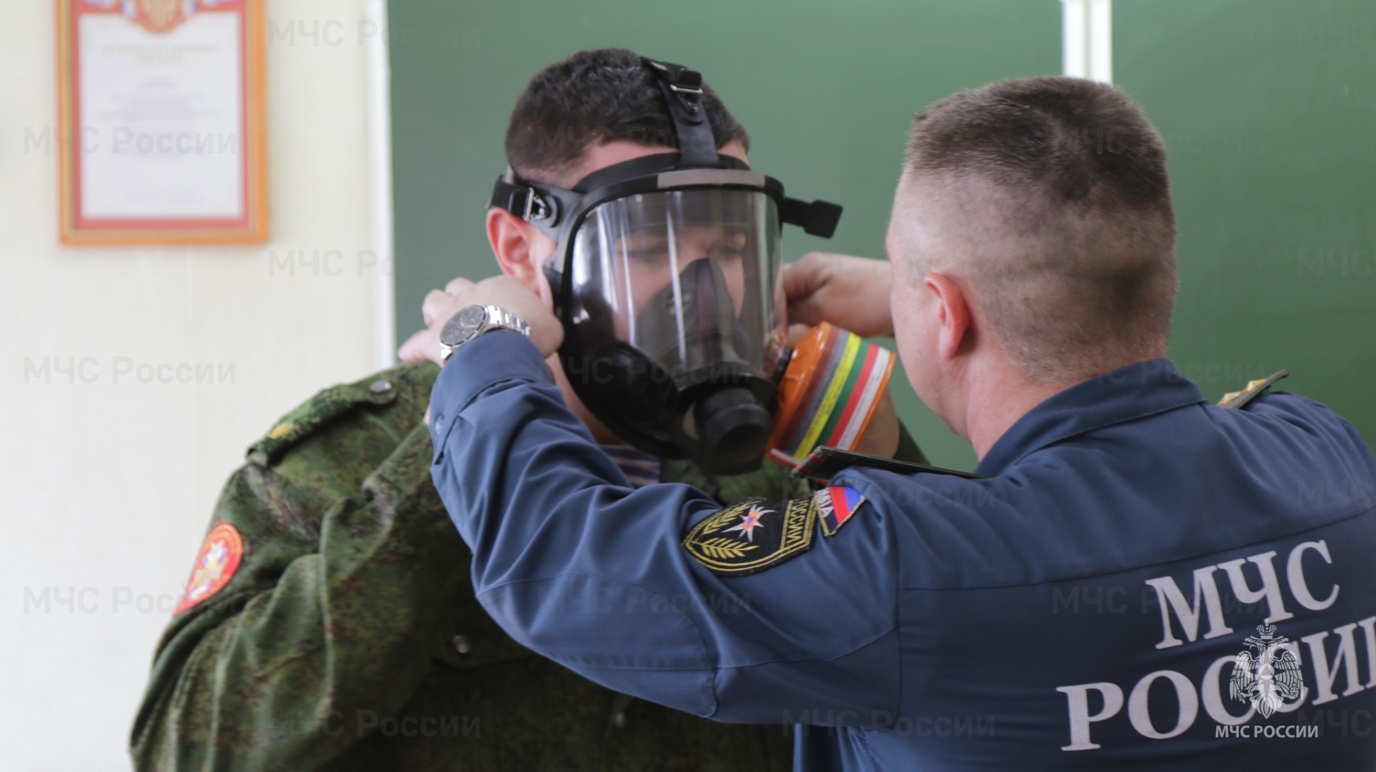 Ученики Первомайской кадетской школы пополнили багаж знаний по гражданской обороне