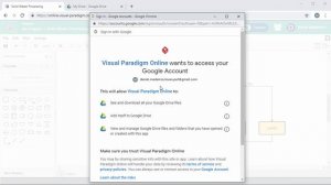 Visual Paradigm Online & Google Integration