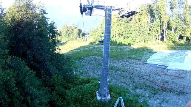 Канатная дорога в Роза Хутор. 2019 смотреть онлайн