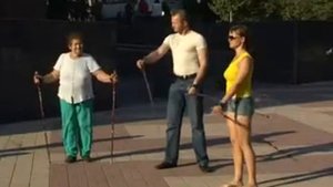 Скандинавская ходьба завоевывает Ростов