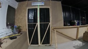 Как сделать двухстворчатую дверь самому. Берлога Project часть 23.