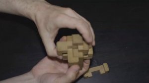 как собрать 3D крест из 6 брусков