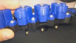 Проверка газовых форсунок на стенде  перед установкой на автомобиль .