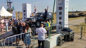 Финиш Ретроралли в Тольятти 20 июля 2024 года.