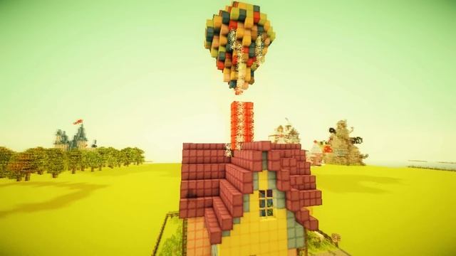 Minecraft Disney - "UP" house смотреть онлайн