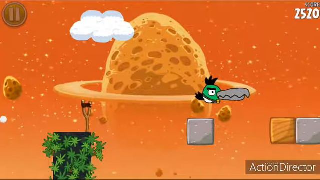 Prueba con los nuevos personajes de Angry Birds Space (Para Terence Bird y Angry Red) смотреть онлайн
