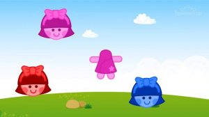 Подбираем головки куколкам и учим цвета - Игры с Плим-Плимом | Королевство игр