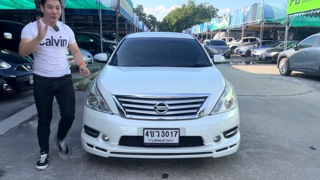 NISSAN TEANA 2.5 XL V6 SR TOP เบนซิน 2012 รถบ้านสวยกริบรุ่นพิเศษหายากมือเดียวแต่งเต็ม смотреть онлайн