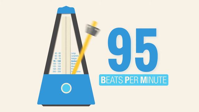 95 BPM Metronome | The BLuetiFuLL MeTRoNoME смотреть онлайн