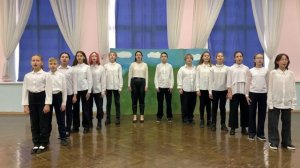 Песня "Современные дети".   Вокальный ансамбль "Камертон", МБОУ Школа 5, г.о.Самара.