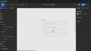 Smart Email Field in Figma