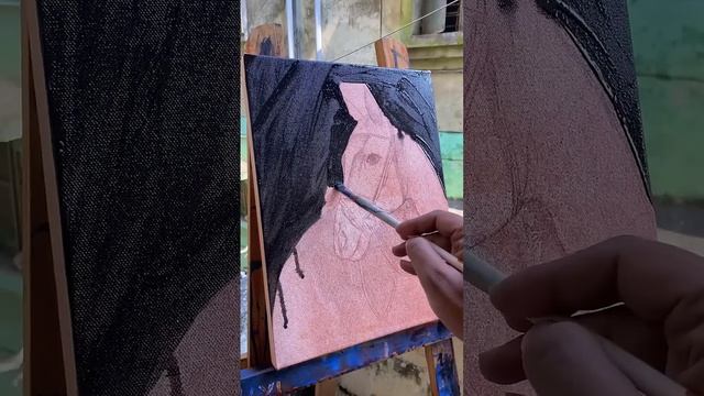 10000/-  ki pencil ? #minivlog #lavinagar #artist #painting