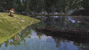 Побег от крокодилов.