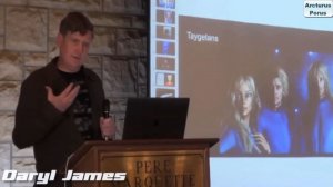 Дэрил Джеймс - Выступление на конференции "Секретный космос"