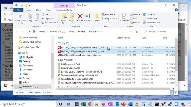 FTP Introduction: Downloading and Installing Filezilla смотреть онлайн
