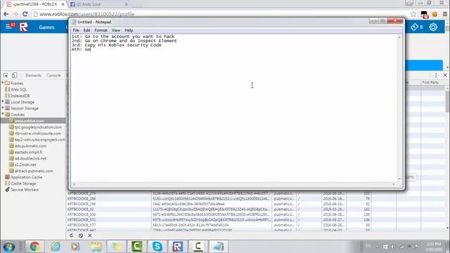 Roblox How To Hack Roblox Accounts [UNPATCHED] смотреть онлайн
