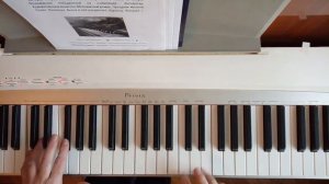 Е.  Гнесина Этюд До мажор (терции)