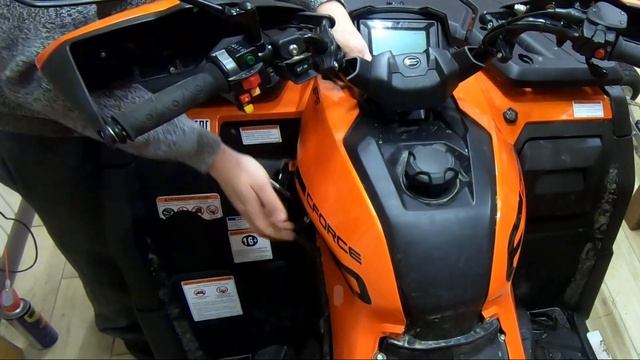 Ставим led балку на CForce 600