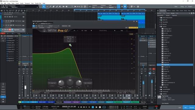 Как сделать крутой плотный бас в Pigments смотреть онлайн