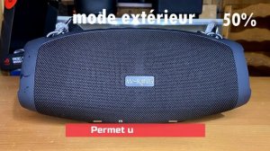 W-King X10-1 | Plus puissant et moins cher que la JBL Xtreme 3