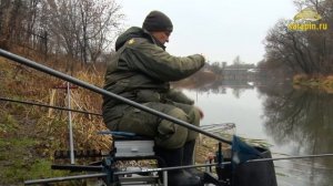 Ловля плотвы поздней осенью (поплавок) [salapinru]