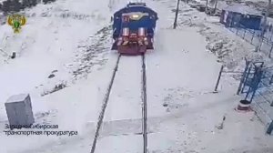 Авария на ЖД-путях 🚊