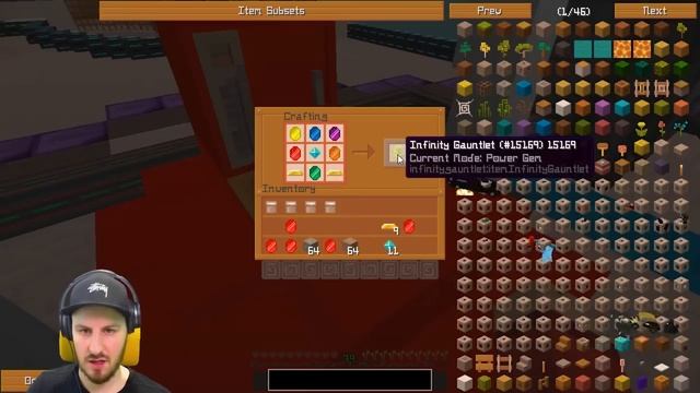 Minecraft - HOW TO CRAFT THE INFINITY GAUNTLET!!! смотреть онлайн