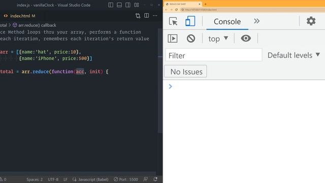 JS - Reduce Method Review