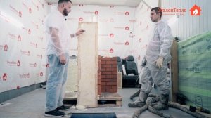 Утепление межпанельных швов методом заливки ППУ