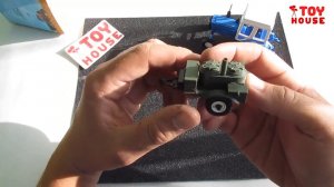 МАШИНКИ МОДЕЛЬКИ Трактор МТЗ 82 Беларус с прицепом полевая кухня масштаб 1:43