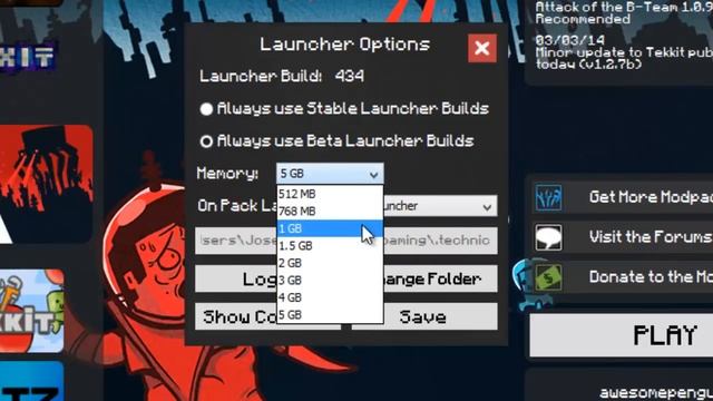 How to Fix the Out of Memory Technic Launcher Errors! *EASIEST WAY!* смотреть онлайн