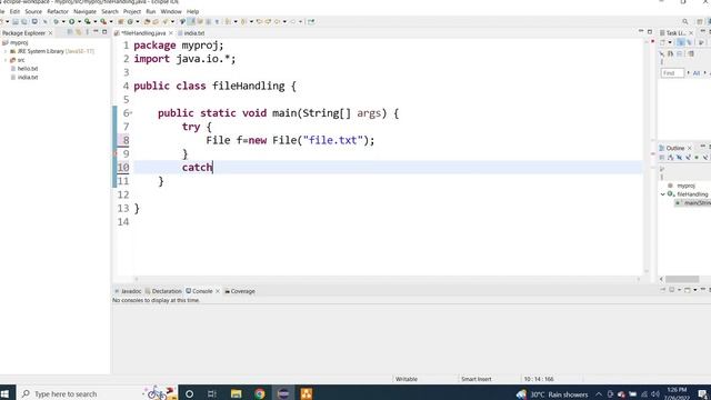 #77 Java File Handling | Create File