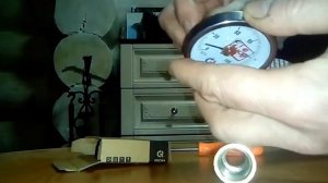 Термометр накладной с пружиной.