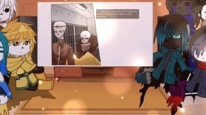 🎋[Реакция сансов] на комикс "Инк не любит дитей?"😶👍