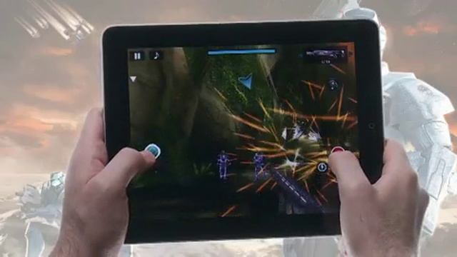 N.O.V.A. Near Orbit Vanguard Alliance HD for iPad: hands-on video смотреть онлайн