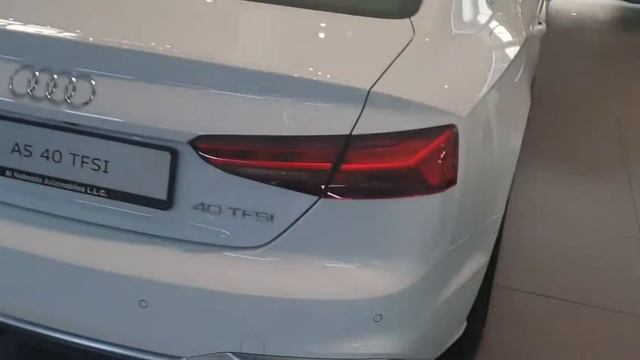 AUDI A5 COUPE 2022 WHITE 40 TFSI #audia5 #audi #cars #2022 REVIEW AND WALK AROUND Exterior Interior