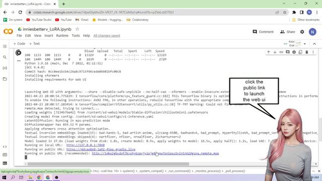 Innies Better v - Stable Diffusion LoRA Google Colab Setup