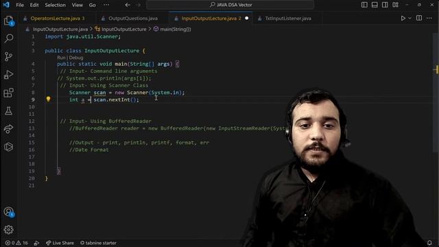 Input & Output in Java | LECTURE - 4 | Java DSA Vector Course ?