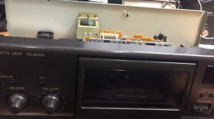 Technics RS BX501 не мотает касеты и не играет - ремонт в FixAudio