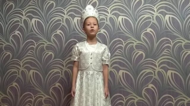 Иванова Анастасия, 7 лет, "Дело было в январе", автор Агния Барто смотреть онлайн