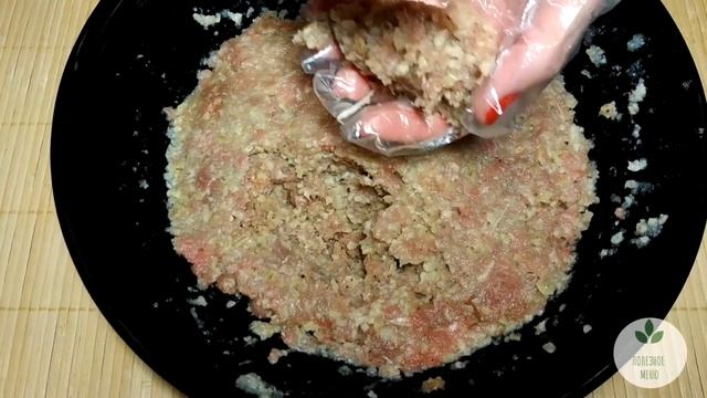 Котлеты пп из говядины в духовке без муки и яиц 195 ккал| Вкусно и Полезно| Полезное меню
