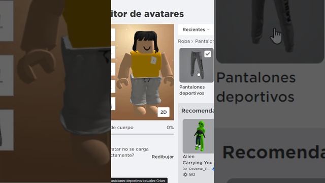 AVATAR DE OLIVER TREE - MISS YOU GRATIS EN ROBLOX #shorts