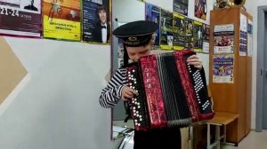 Композиция "Яблочко" баян Федотовских