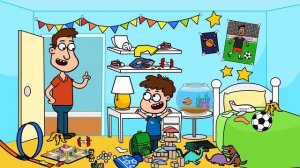 Clear Up Flash - Funny kids song - Clean your room - Hooray Kids Songs & Nursery Rhymes